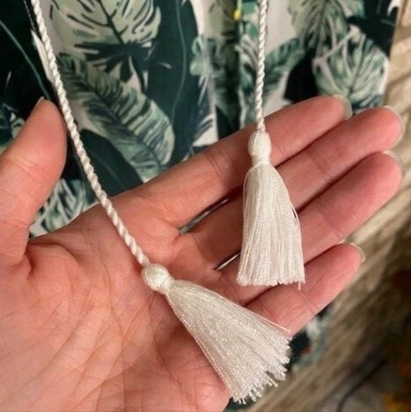 NWT RACHEL ZOE Duster Kimono Swim Cover Up Floral Island Vibes Cute Flowy - Picture 7 of 11